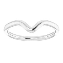 Charger l'image dans la galerie, Sterling Silver Band for 7x3.5 mm Marquise Ring
