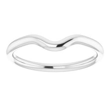 Charger l'image dans la galerie, Sterling Silver Band for 5x3 mm Oval Ring
