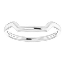 Charger l'image dans la galerie, Sterling Silver Band for 7.5 mm Square Ring
