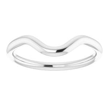 Charger l'image dans la galerie, Sterling Silver Band for 9x7 mm Oval Ring
