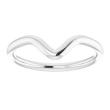 Charger l'image dans la galerie, Sterling Silver Band for 8x4 mm Marquise Ring
