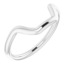 Load image into Gallery viewer, Sterling Silver Band for 14x10 mm Emerald Ring
