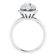 Load image into Gallery viewer, 14K White 1 1/3 CTW Diamond Engagement Ring
