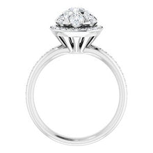 Load image into Gallery viewer, 14K White 1 1/8 CTW Diamond Engagement Ring
