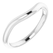 Load image into Gallery viewer, Sterling Silver Band for 10x8 mm Emerald Ring

