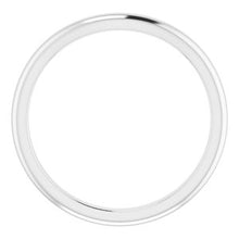 Load image into Gallery viewer, Sterling Silver Band for 7.4 mm Round Ring
