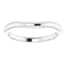 Load image into Gallery viewer, Sterling Silver Band for 6.5 mm Square Ring
