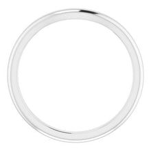 Load image into Gallery viewer, Sterling Silver Band for 8x6 mm Oval Ring

