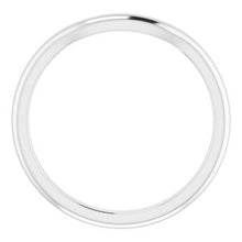 Load image into Gallery viewer, Sterling Silver Band for 7.5 mm Square Ring
