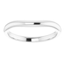 Charger l'image dans la galerie, Sterling Silver Band for 6.5 mm Round Ring
