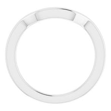 Charger l'image dans la galerie, Sterling Silver Band for 7 mm Square Ring
