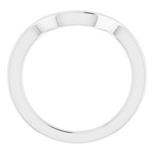 Charger l'image dans la galerie, Sterling Silver Band for 9x7 mm Emerald Ring
