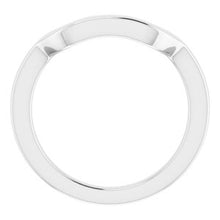 Charger l'image dans la galerie, Sterling Silver Band for 9 mm Square Ring
