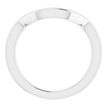 Charger l'image dans la galerie, Sterling Silver Band for 11x9 mm Emerald Ring
