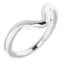 Charger l'image dans la galerie, Sterling Silver Band for 12x6 mm Marquise Ring
