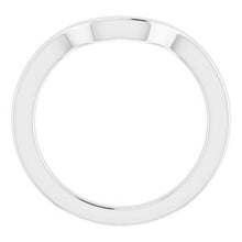 Charger l'image dans la galerie, Sterling Silver Band for 8x6 mm Emerald Ring
