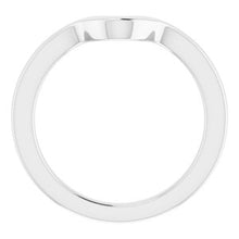 Charger l'image dans la galerie, Sterling Silver Band for 9x4.5 mm Marquise Ring
