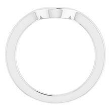 Charger l'image dans la galerie, Sterling Silver Band for 7x5 mm Pear Ring
