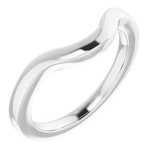 Charger l'image dans la galerie, Sterling Silver Band for 9 mm Round Ring
