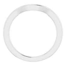 Charger l'image dans la galerie, Sterling Silver Band for 4 mm Square Ring
