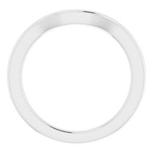 Charger l'image dans la galerie, Sterling Silver Band for 4.5 mm Square Ring
