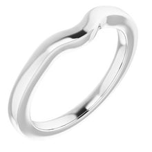Charger l'image dans la galerie, Sterling Silver Band for 4.4 mm Round Ring
