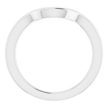 Charger l'image dans la galerie, Sterling Silver Band for 8.2 mm Round Ring
