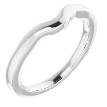 Charger l'image dans la galerie, Sterling Silver Band for 4.8 mm Round Ring
