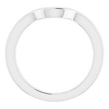 Charger l'image dans la galerie, Sterling Silver Band for 8x6 mm Oval Ring
