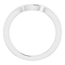 Charger l'image dans la galerie, Sterling Silver Band for 6 mm Cushion Ring
