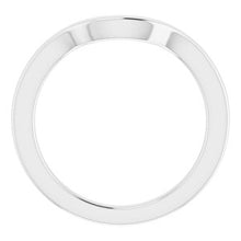 Charger l'image dans la galerie, Sterling Silver Band for 7 mm Cushion Ring
