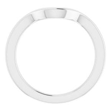 Charger l'image dans la galerie, Sterling Silver Band for 9x7 mm Oval Ring
