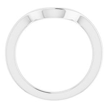 Charger l'image dans la galerie, Sterling Silver Band for 10x8 mm Oval Ring
