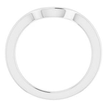 Charger l'image dans la galerie, Sterling Silver Band for 7.4 mm Round Ring
