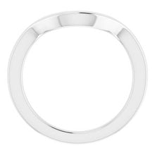 Charger l'image dans la galerie, Sterling Silver Band for 12x10 mm Oval Ring
