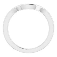 Charger l'image dans la galerie, Sterling Silver Band for 7 mm Cushion Ring
