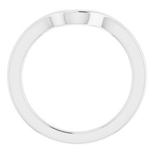 Charger l'image dans la galerie, Sterling Silver Band for 7x5 mm Oval Ring
