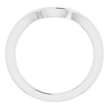 Charger l'image dans la galerie, Sterling Silver Band for 6 mm Cushion Ring
