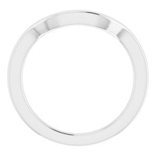 Charger l'image dans la galerie, Sterling Silver Band for 6 mm Square Ring
