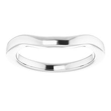 Charger l'image dans la galerie, Sterling Silver Band for 4 mm Square Ring
