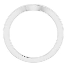 Charger l'image dans la galerie, Sterling Silver Band for 5 mm Cushion Ring

