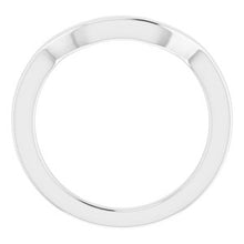 Charger l'image dans la galerie, Sterling Silver Band for 7 mm Square Ring
