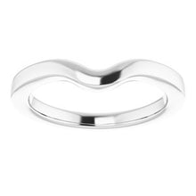 Charger l'image dans la galerie, Sterling Silver Band for 6x4 mm Oval Ring
