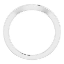 Charger l'image dans la galerie, Sterling Silver Band for 4.5 mm Square Ring
