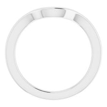 Charger l'image dans la galerie, Sterling Silver Band for 7.4 mm Round Ring
