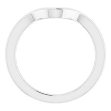 Charger l'image dans la galerie, Sterling Silver Band for 8x6 mm Pear Ring
