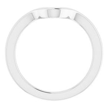 Charger l'image dans la galerie, Sterling Silver Band for 8x5 mm Pear Ring
