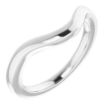 Charger l'image dans la galerie, Sterling Silver Band for 10 mm Round Ring
