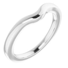 Charger l'image dans la galerie, Sterling Silver Band for 5.8 mm Round Ring
