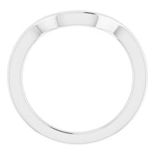 Charger l'image dans la galerie, Sterling Silver Band for 9x7 mm Emerald Ring
